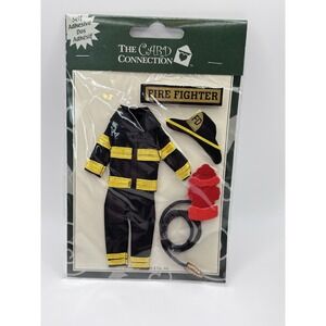 The Card Connection Dimensional Stickers Fire & Ambulance Theme Multicolor